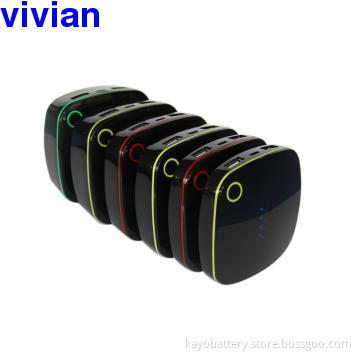 Portable mobile power case with 9000mAh 1A